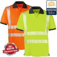 4PROTECT UV-Warnschutz-Polo-Shirt -ORLANDO- UV-Schutz 50+, bis Gr. 6XL 